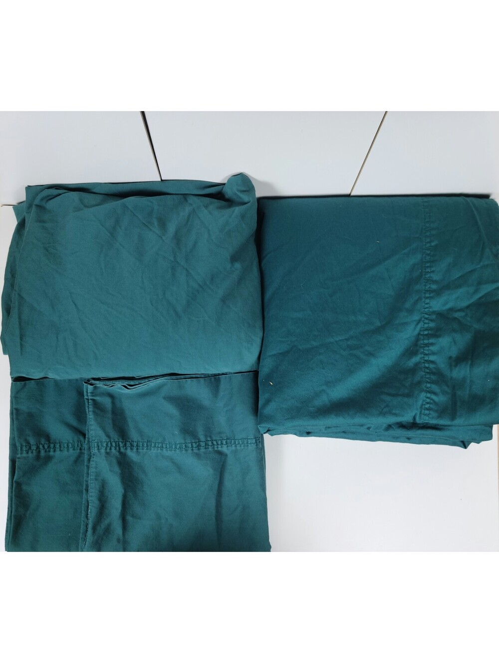 Sleep Number Smart Fit Select Comfort Teal Split King Cotton Sheet Set